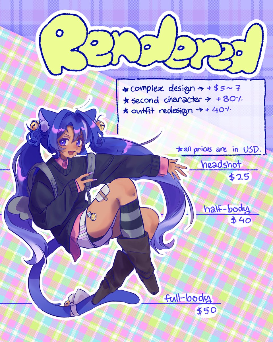 me_ddaeng's tweet photo. Hello~~!!
To promote my commissions (https://t.co/xIOV6CVi78)
If you leave your OC or a character you like in the comments, I will choose some and draw them!🩷
Please comment and shareeeee 🫶!! https://t.co/WmIgJejFh1