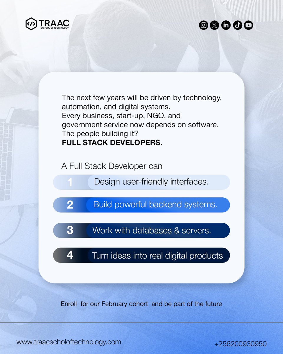 It’s a foundation for the next decade of innovation. Full stack developers will be at the center of this shift. The future of tech belongs to people who can see the whole picture. Full stack development creates builders who don’t just write code but create solutions that last.