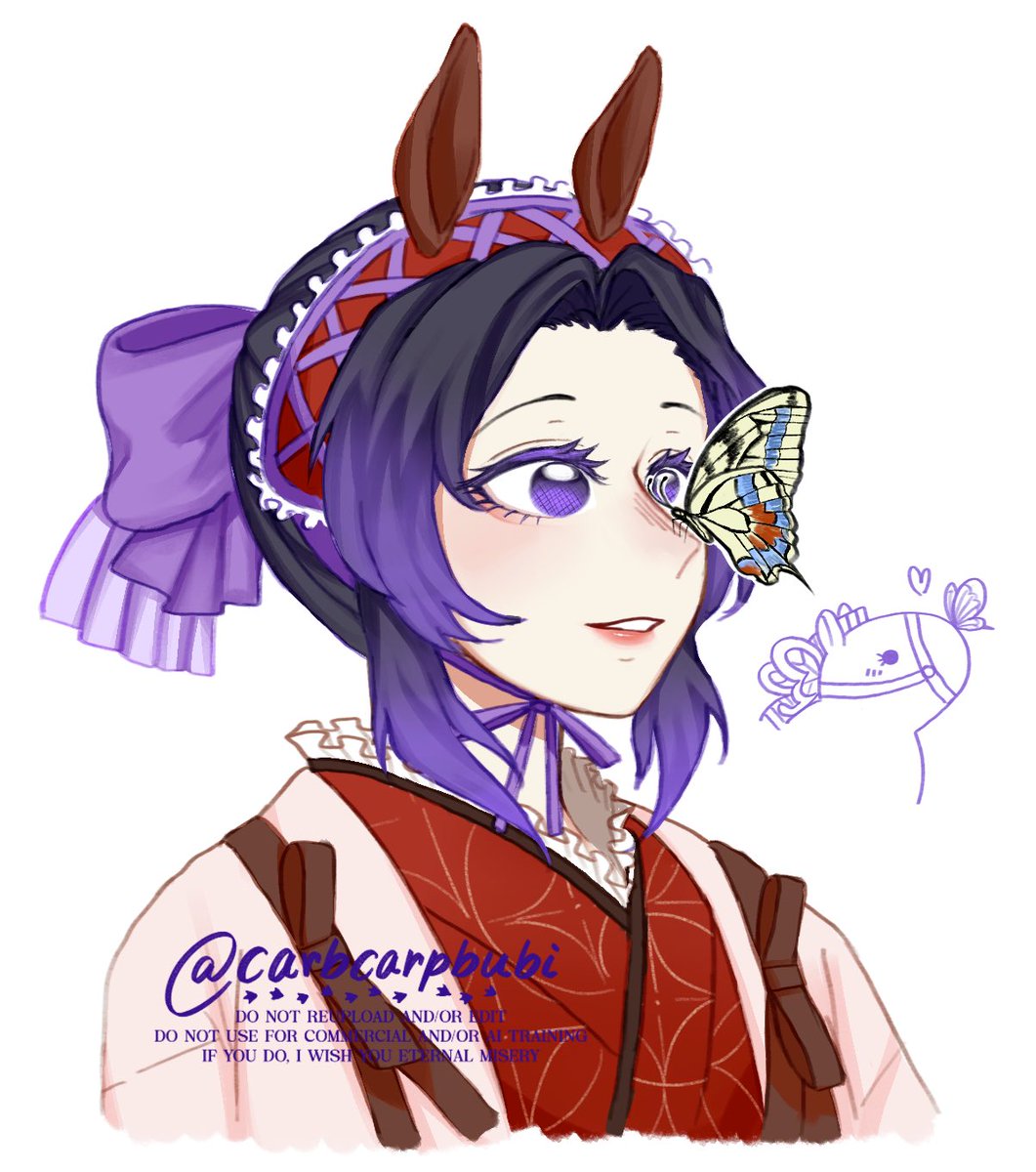 carbcarpbubi's tweet image. #胡蝶しのぶ 🦋🐴