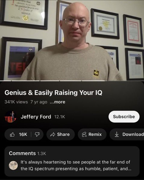 DBVolkov's tweet image. Most people don’t know that the 2016 “Genius of the Year” literally made a video explaining how to get smarter.