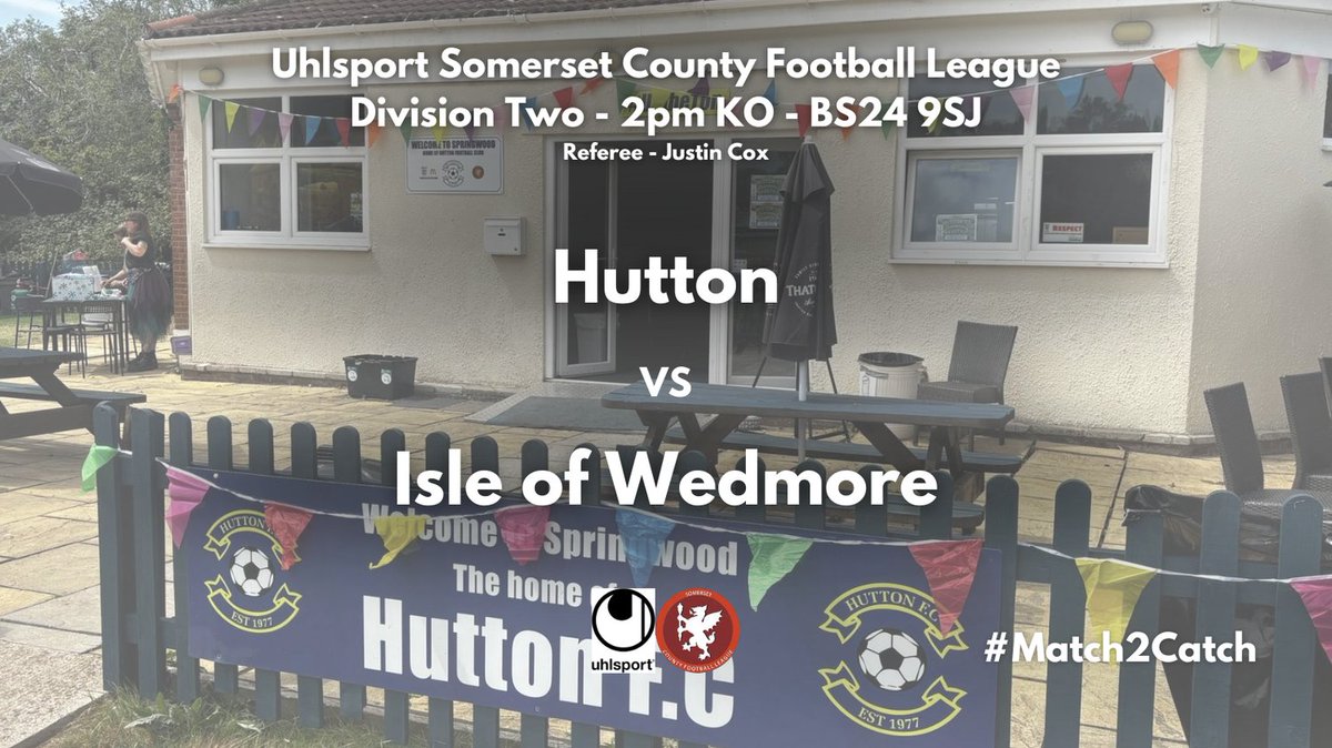 somersetcfl's tweet photo. IT'S GAMEDAY!!
Our #Match2Catch today is a Division Two race for promotion, as 6th place @FCHutton host 5th place @IsleofWedmoreFC!
A win for either team will propel them within touching distance of the top three, so a big, big game!
Support #localfootball today! https://t.co/8FAtYNmtVk