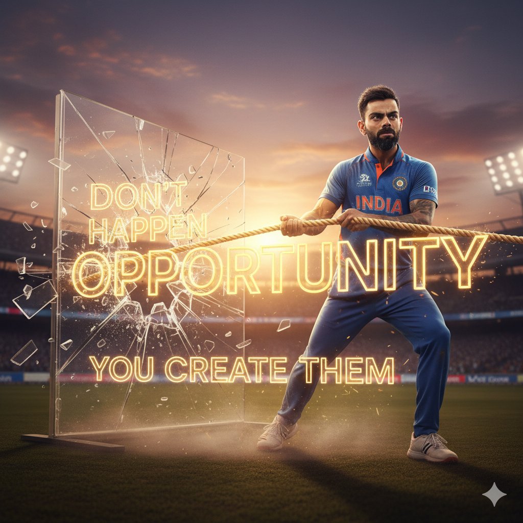 Opportunities don't happen, you create them 📈👑👇