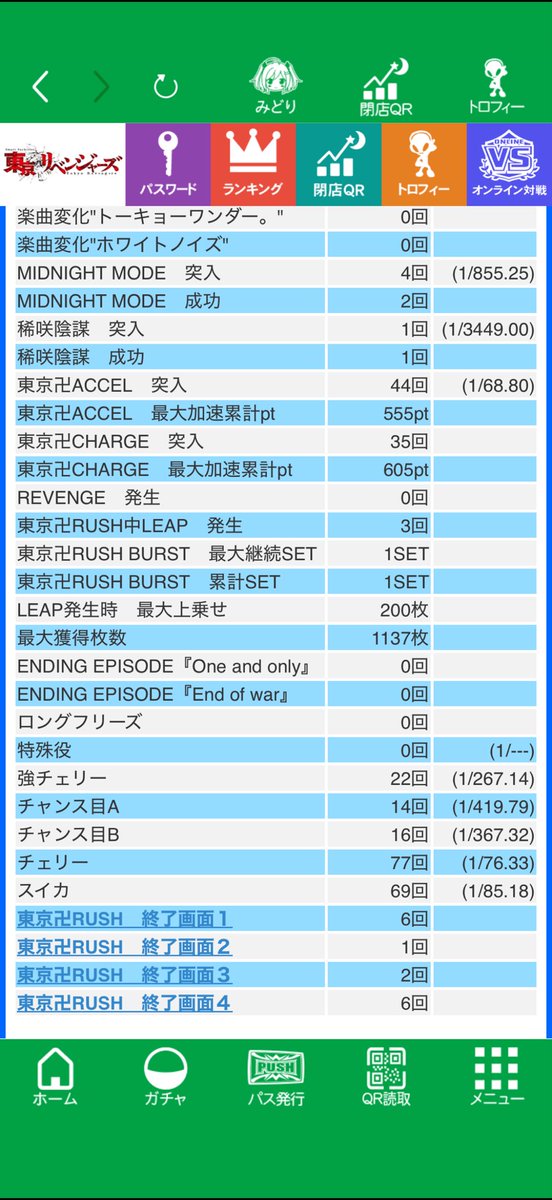 Wys45WXO2oWfCfT's tweet photo. ���ベンジチャンスで準備中にレア役2回引いたのに下手くそ
初めて日和ってループしたのに継続出来ないしきつかった https://t.co/GtGaw84ziM