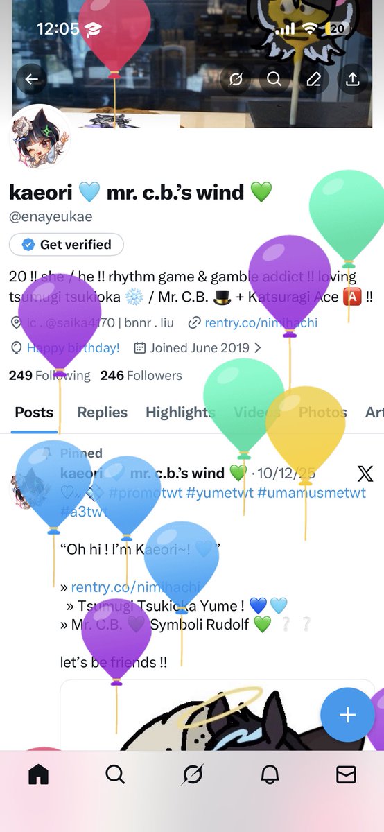 kaeori 🩵 cbace’s snow 💚❤️ tweet media