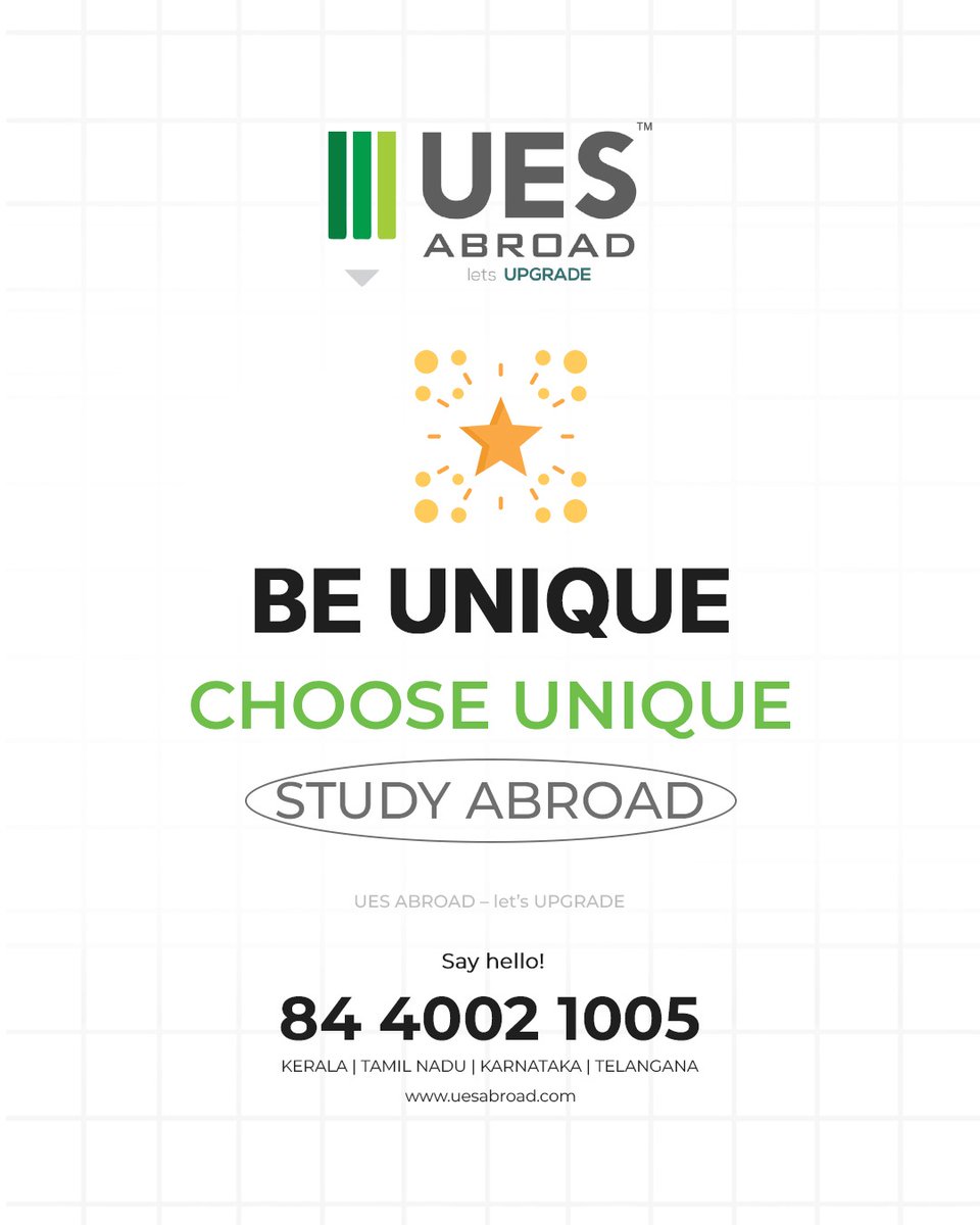 uesabroad's tweet image. Studying abroad isn’t just a degree, it’s a future that sets you apart. Don’t follow the crowd, create your own path.
📞 Contact: 84 4002 1005
🌐 Visit: uesabroad.com
.
#StudyAbroadIndia #EducationConsultancy #BestStudyAbroadConsultancy