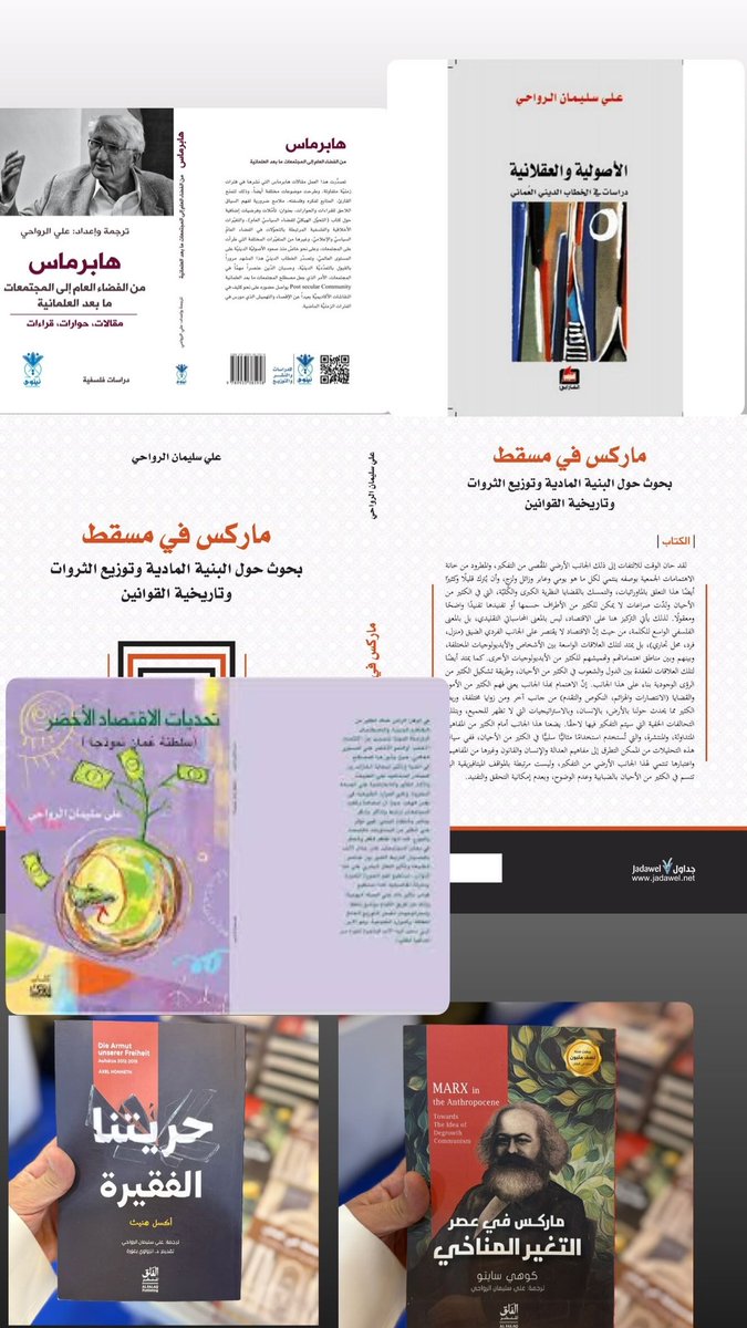 على مر السنوات الماضية سعيت لفهم العالم، من زوايا مختلفة، دينية، فلسفية، ماركسية. وهي مساع ٍ تراوحت بين التنظير والتأويل والترجمة والدخول في مسارات متعددة.
هذه بعض نتائجها.