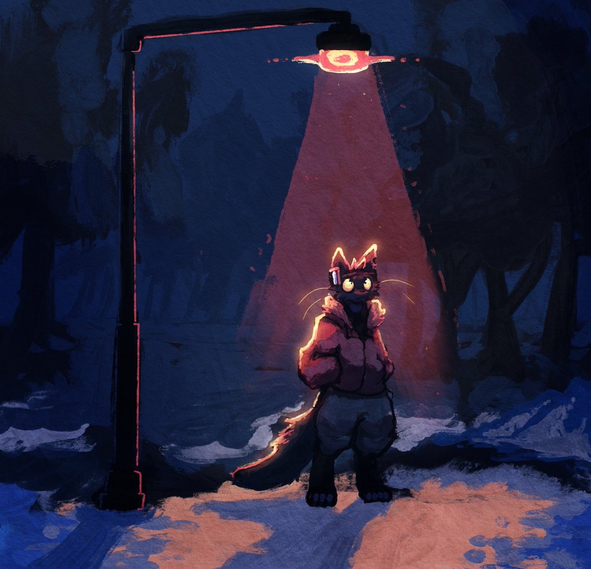 GatoTacato's tweet image. a subtle warmth in a freezing place.