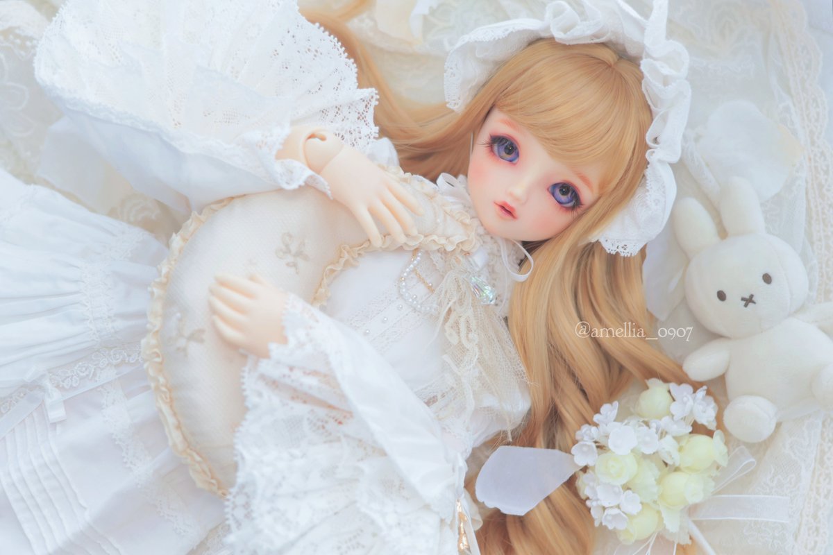 真っ白しぃちゃんかわいすぎませんか〜〜〜😭 #SDシャルロッテ #六月夜