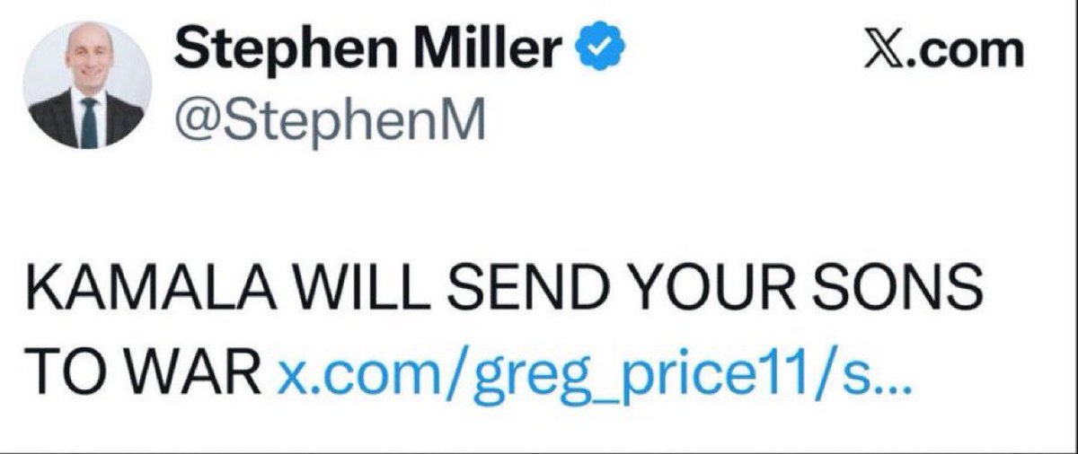 imjenell's tweet image. GUESS WHO IS SENDING YOUR SONS TO WAR???

MAGA, Y’ALL GOT PLAYED!!