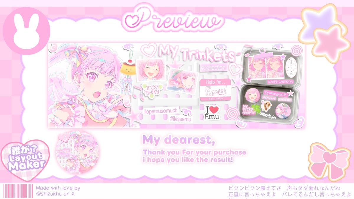 shizukhu's tweet image. OSPEK TIME!! any interaction would be appreciate 🎀🐰

Hari ini aku mau ospek anak baru aku &amp;gt;___&amp;lt;. Jika ada kesamaan dengan BA lain bisa tegur cha lewat dm. Terimakasih 💌💗

#ZonaBA #Zonauang #zonajajan