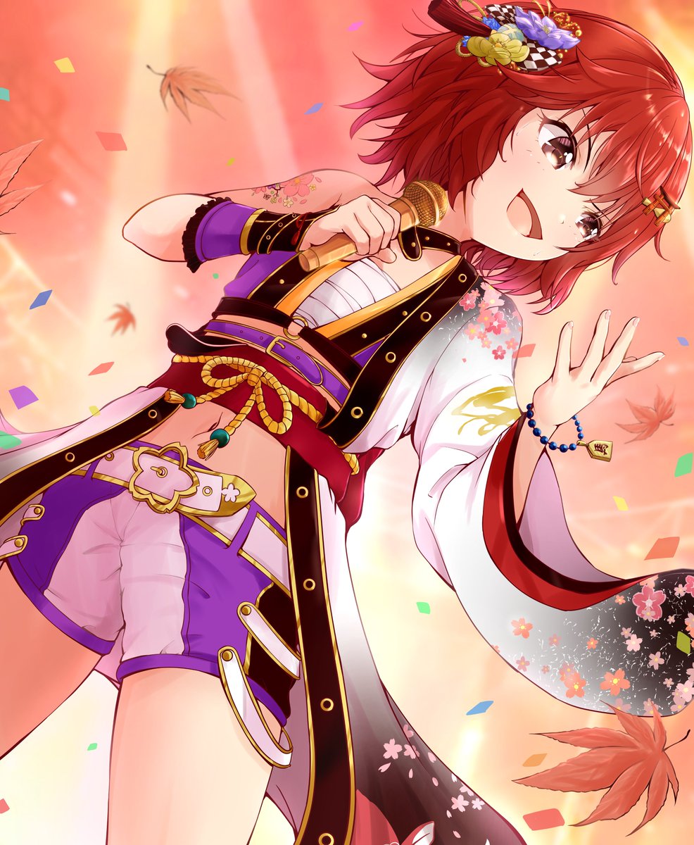 お嬢、ハピバ!＆皆様、本年も宜しくお願いいたします!
#アイマス #デレステ #村上巴