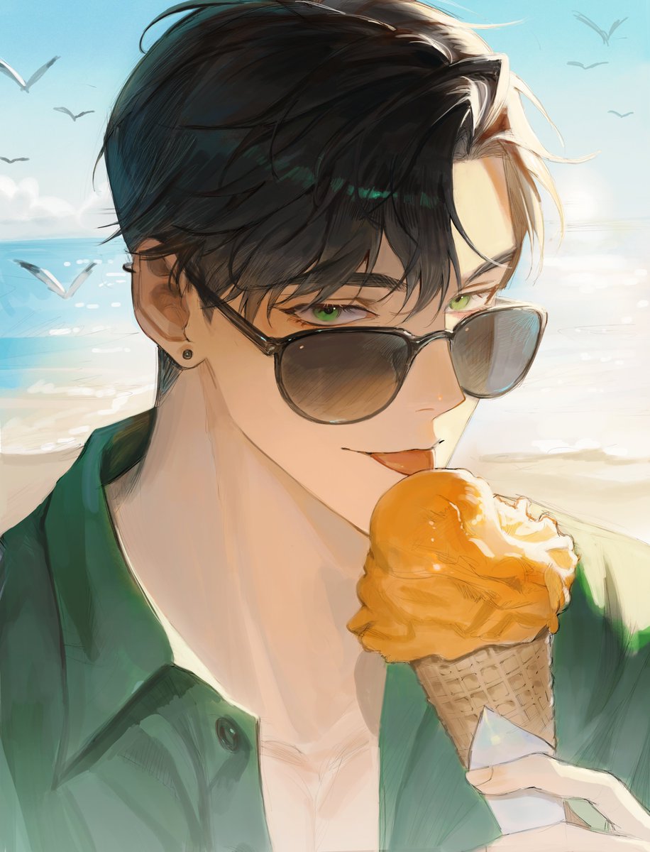 전에 그렸던 릭