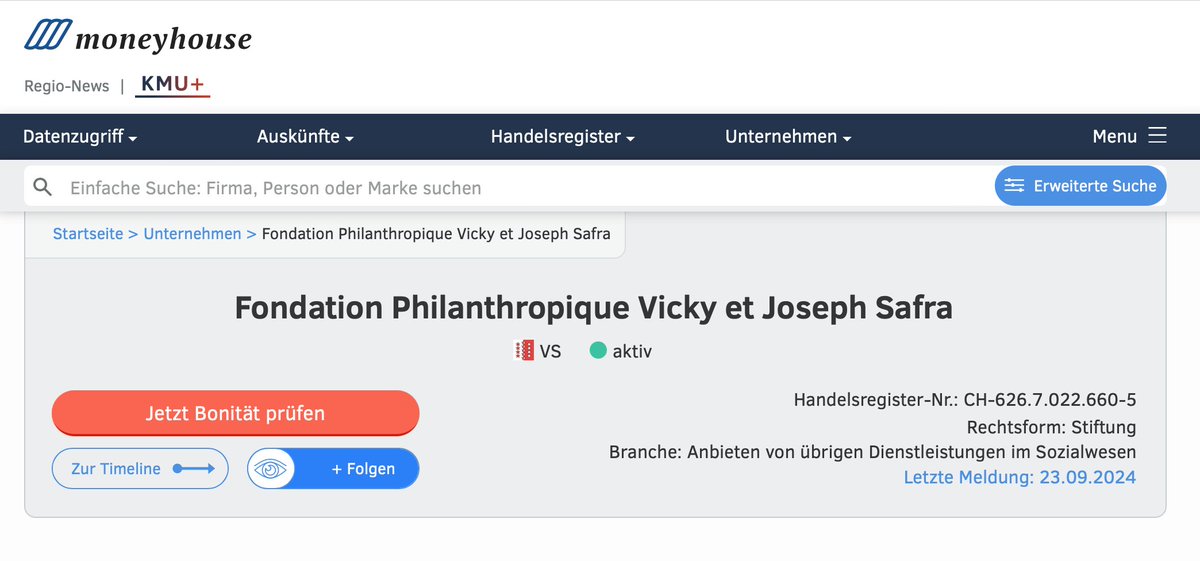 CransMontana

- Beit Yossef 
- Vicky Safra
- Jacob &amp; Michèle Safra
- Joseph, Alberto &amp; Raphael Safra

21 Milliarden Franken beträgt das Vermögen des Safra-Clans. Zum Besitz der Familie zählt nicht nur die Safra-Gruppe, ein weltweites Bankenimperium, das über 250 Milliarden an
