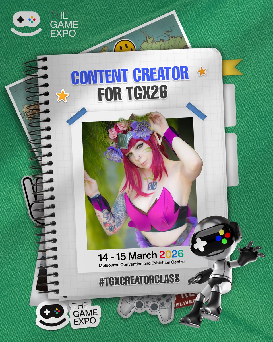 KarnageCos's tweet image. ✨Announcement Time✨
I am super lucky to be a creator for @TheGameExpo once again 💕
I’ll be organising a ZZZ meetup too~
Use my code “KARNAGECOS” for cheap tickets
