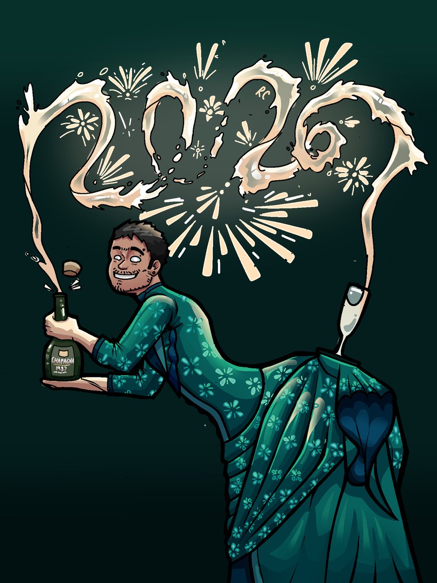 I forgot go post this but happy new year! #NewYear2026