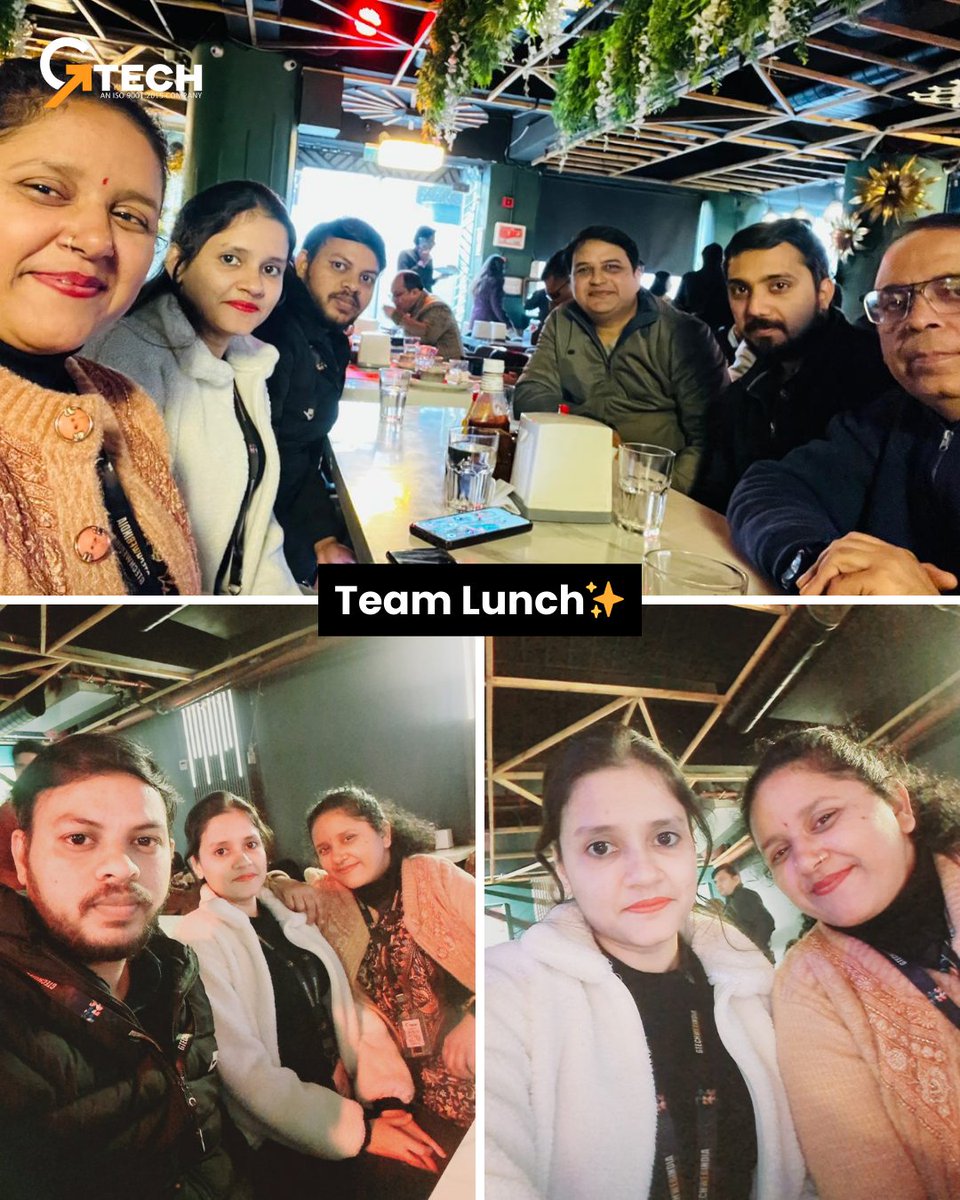 Sharing meals, strengthening teamwork, growing together. 🤝✨

~𝐆𝐭𝐞𝐜𝐡 𝐅𝐚𝐦𝐢𝐥𝐲 💛

.
.
.

#gtechwebindia #Gtechfamily #officelunch #growth #TeamGoals #teamlunch #Officefamily #Workplace #Corporatelife #workculture #Fyp #digitalmarketing