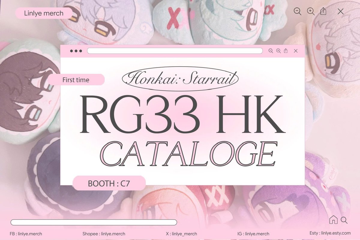 linlye_merch's tweet photo. Hiiiii 💕 Me and Pcrow will be at RG33 — Booth C7 on Jan 3–4 💪✨
Please drop by and come say hi to us!! (˶ˊᵕˋ˵)♡
#rg33 #rg33goods #rainbowgala33 https://t.co/yLBpXv3BCs