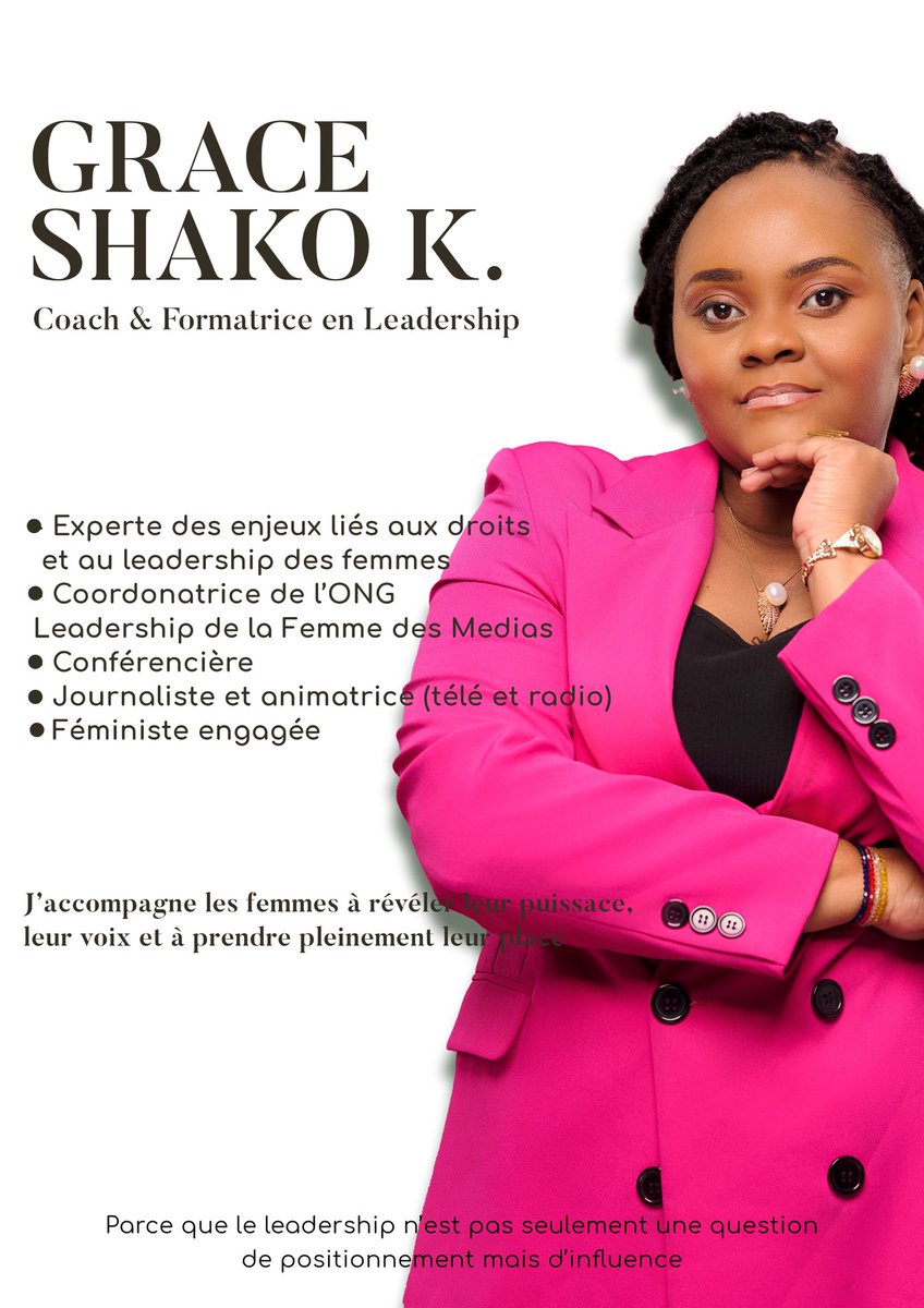 𝟐𝟎𝟐𝟔 : ✨ 𝐈𝐧𝐬𝐩𝐢𝐫𝐞𝐫. 𝐈𝐧𝐟𝐥𝐮𝐞𝐧𝐜𝐞𝐫. 𝐈𝐦𝐩𝐚𝐜𝐭𝐞𝐫.

Au service d’un leadership assumé, visible et transformateur.