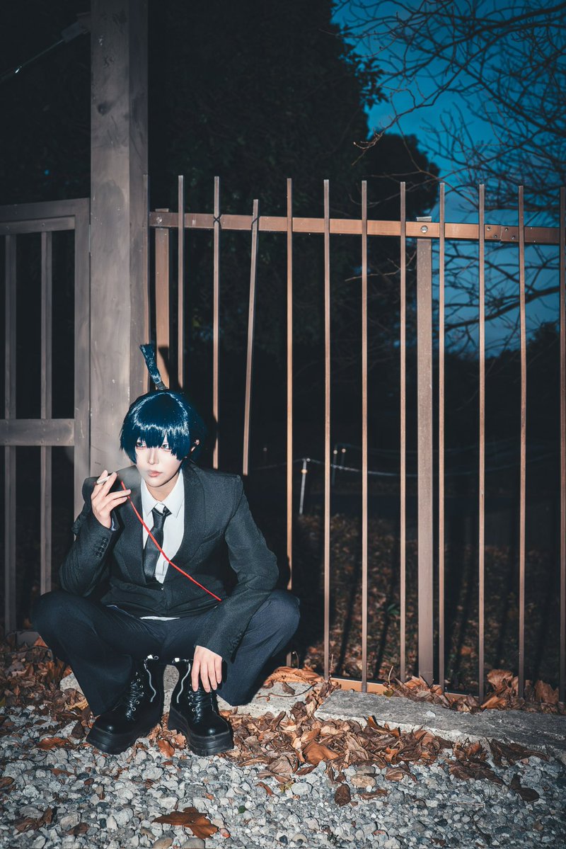 akiです✩.*˚ ChainsawMan 早川アキ cos ⚠︎︎FAKE cigarette