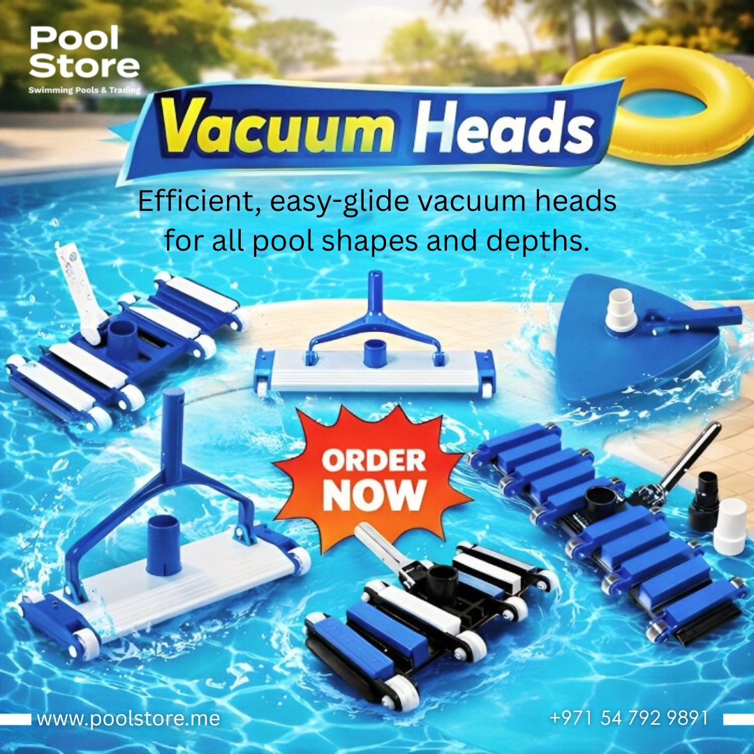 poolstore_uae's tweet image. Efficient, easy-glide vacuum heads for all pool shapes and depths.
A smarter way to keep your pool clean in Dubai.
📞 +971 54 792 9891
🌐 poolstore.me

#PoolCleaning #PoolCare #DubaiPools #CleanPool #PoolMaintenance #PoolStore #DubaiServices