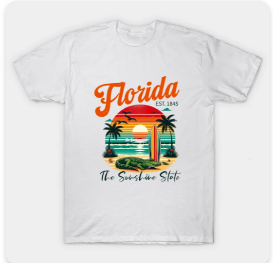 HurmerintaArt's tweet image. FLORIDA the sunshine state.
new shirts in many colors, pillows, bags and wall art on my Teepublic art shop.

#florida #sunshinestate 
bestgiftideas.dashery.com/products/85853…