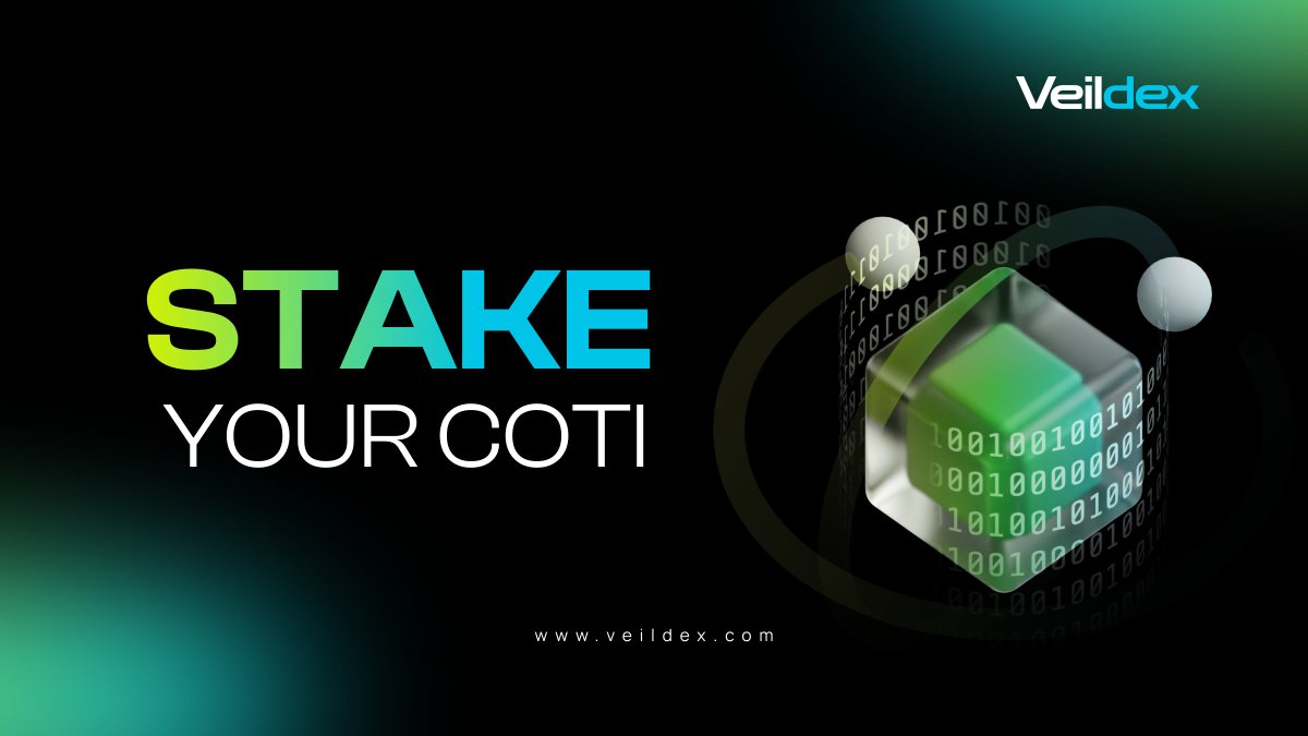 Veil_Dex's tweet image. Your $COTI deserves more than idle holding.

Stake your COTI on VeilDex.
Earn sustainably.
Support a privacy-first protocol. 🔐

Built for those who think long-term.

veildex.com/mining?type=fi…

#VeilDex #Staking #COTI