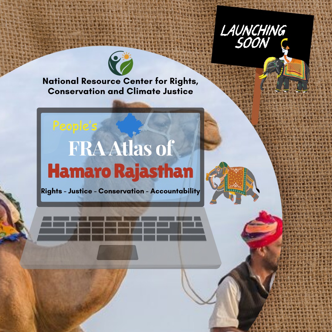 Our commitment drives us to secure rights, promote conservation, and hold the state accountable to its people. As a key step forward, NRCCJ unveiled India's 1st People's FRA Atlas for Jharkhand.

We're launching our 2nd edition soon, the People's FRA Potential Atlas for Rajasthan
