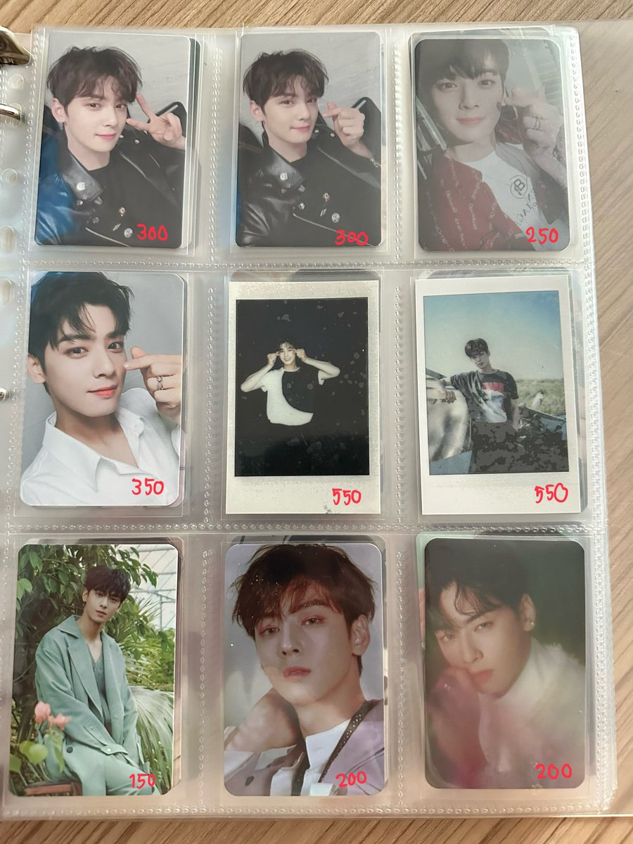 mespetitschoux_'s tweet photo. WTS 🌸 ปล่อยการ์ดชาอึนอู #CHAEUNWOO 

ราคาตามภาพเลย
สนใจ dm มาสอบถามก่อนได้ค่า 

ส่ง Ems เหมา 35 บาท 🌷💜
(ราคาบางใบคอนข้างสูงนะคะ 🥹)
 #ตลาดนัดastro #อะโรฮ่าเซ็นเตอร์ https://t.co/OivTp2s9gm