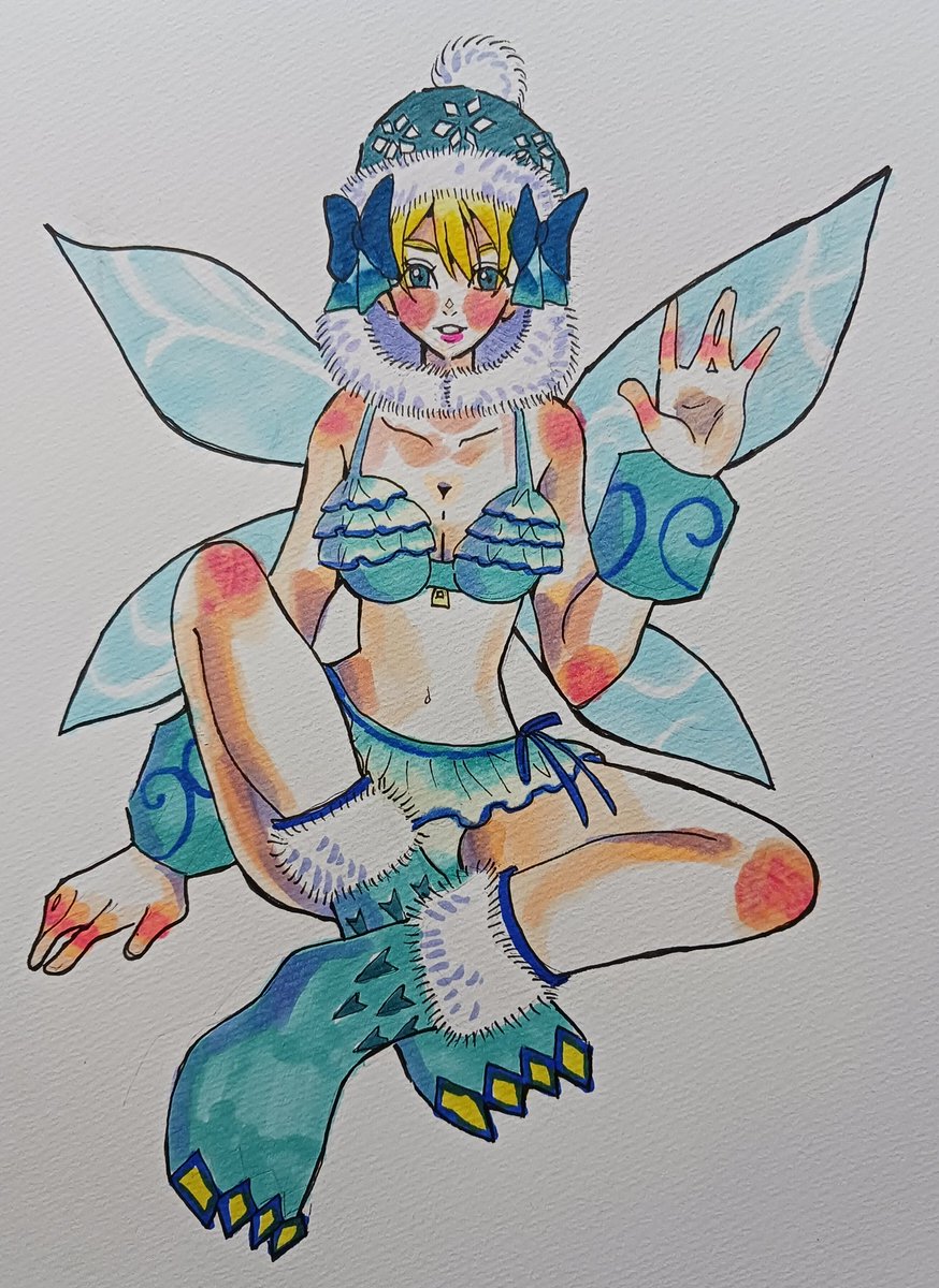 H1karu_run's tweet photo. ドラクエ10のニコル
#ドラクエ10 #アナログイラスト #イラスト好きな人と繋がりたい https://t.co/7sZqGAisX6
