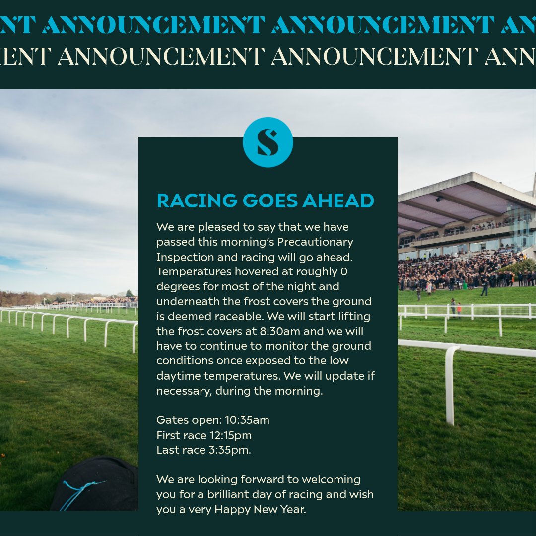 Sandown Park tweet media