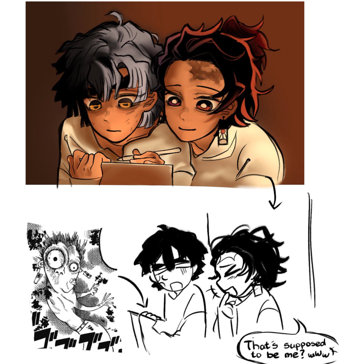 skyyedi's tweet photo. @lunahourss Tanzen is my OPT tho, but regardless I hope to see more of your version of the AU^^ (love your art btw it’s absolutely peak!) https://t.co/f8mLTQalpi