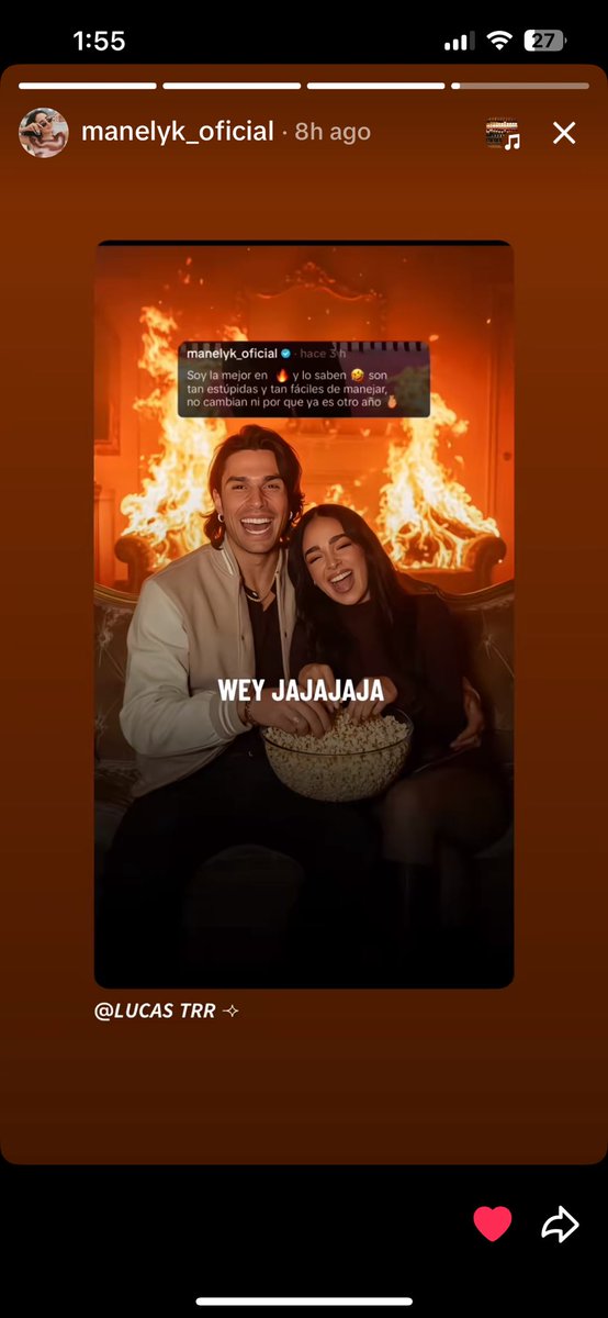 karlato07004195's tweet photo. Pero esque ella quiere ver el mundo arder sus historias de Tik tok @Flor96037468
#ManelykGB #Manelyk #LucaOne2E #LucaOnestini #LucaOne1E https://t.co/eWCcxb81ri