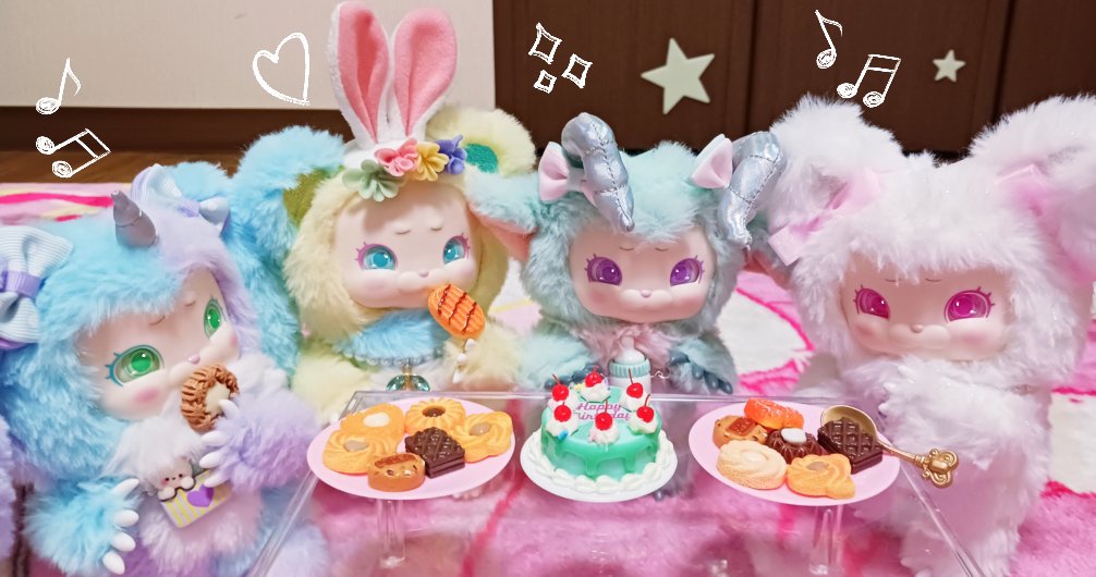 にぎやかなお茶会☕✨ #ClawZ #ClawZsnap