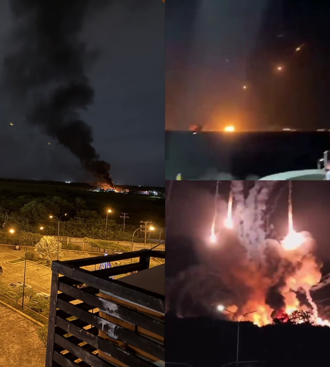 Estados Unidos ya empezó con el genocidio y el bombardeo contra Venezuela.

Dirán que van a atacar al gobierno de Nicolás Maduro y al “Cártel de los Soles”.

Pero morirán decenas de inocentes y civiles, todo con la invitación abierta a atacar del “Premio Nobel de la Paz” María