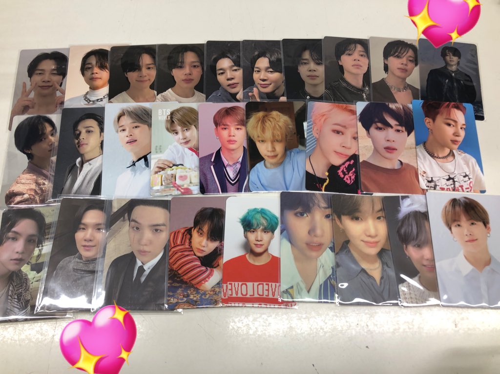 💜 #BTS #방탄소년단 💜 BTS各メンバー LOVE YOUR SELFなど 各種封入