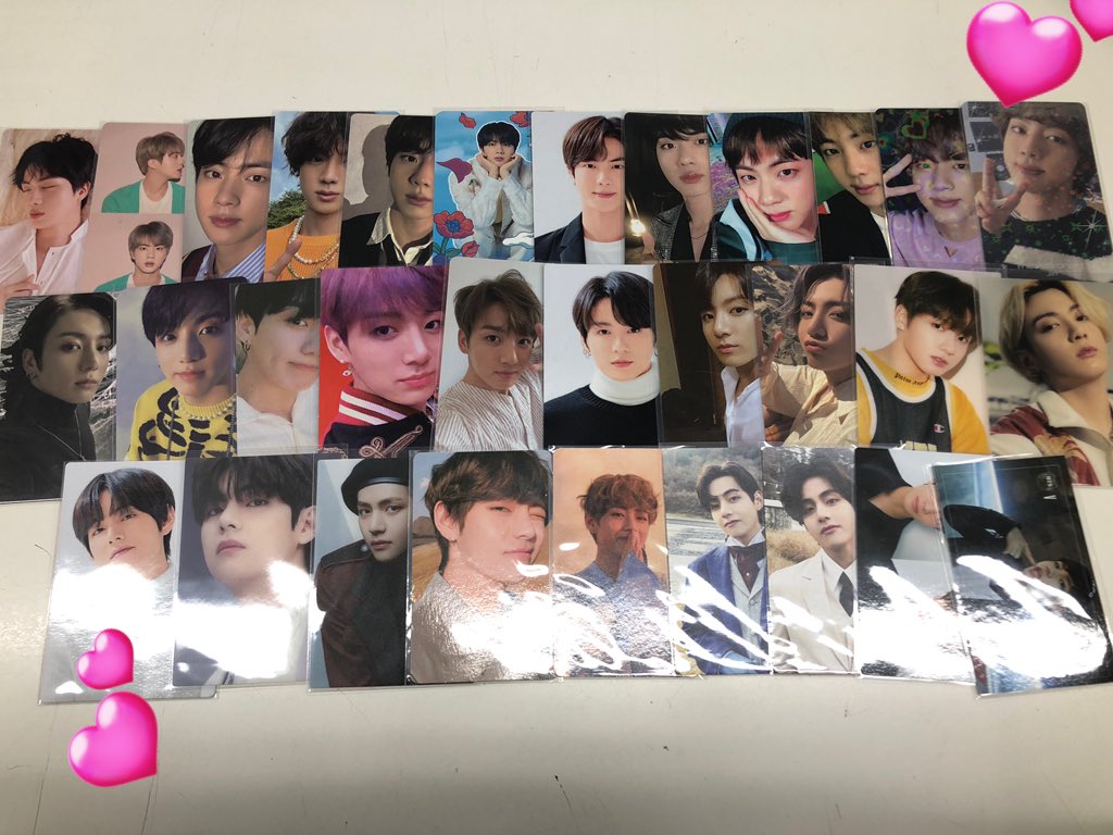 💜 #BTS #방탄소년단 💜 BTS各メンバー LOVE YOUR SELFなど 各種封入