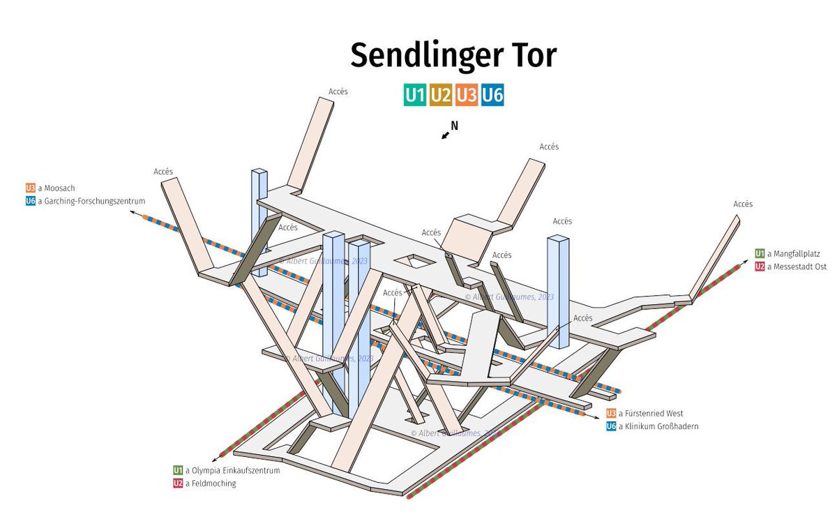 RailModeller's tweet image. What does it mean to change trains underground? For 10 years, Albert Guillaumes has explored this through Stations, a collection of 2,500+ drawings of metro layouts!

stations.albertguillaumes.cat 
🚇 
#metro #trains #subway #europa