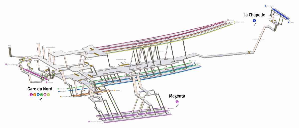 RailModeller's tweet image. What does it mean to change trains underground? For 10 years, Albert Guillaumes has explored this through Stations, a collection of 2,500+ drawings of metro layouts!

stations.albertguillaumes.cat 
🚇 
#metro #trains #subway #europa
