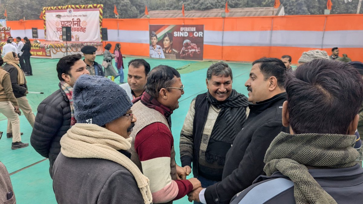 bjprajeevkumar's tweet photo. आज विश्व के सबसे बड़े छात्र संगठन अखिल भारतीय विद्यार्थी परिषद उत्तर बिहार प्रांत के 67वें प्रांत अधिवेशन में सम्मिलित रहा।
जिसमें मुख्य रूप से जिला अध्यक्ष से संदीप गिरी जी, सदर विधायक माननीय सुभाष सिंह जी, प्रदेश कार्य समिति सदस्य एवं पूर्व विधानसभा प्रत्याशी श्री उमेश प्रधान जी, विवेक कुमार उर्फ झुना जी, अभिषेक कुमार जी एवं ABVP के पदाधिकारीगण एवं कार्यकर्तागण उपस्थित रहे।