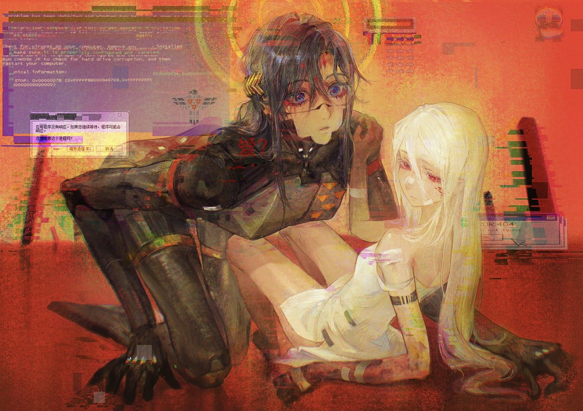 ICUloveDOM's tweet image. #SIGNALIS #signalisfanart