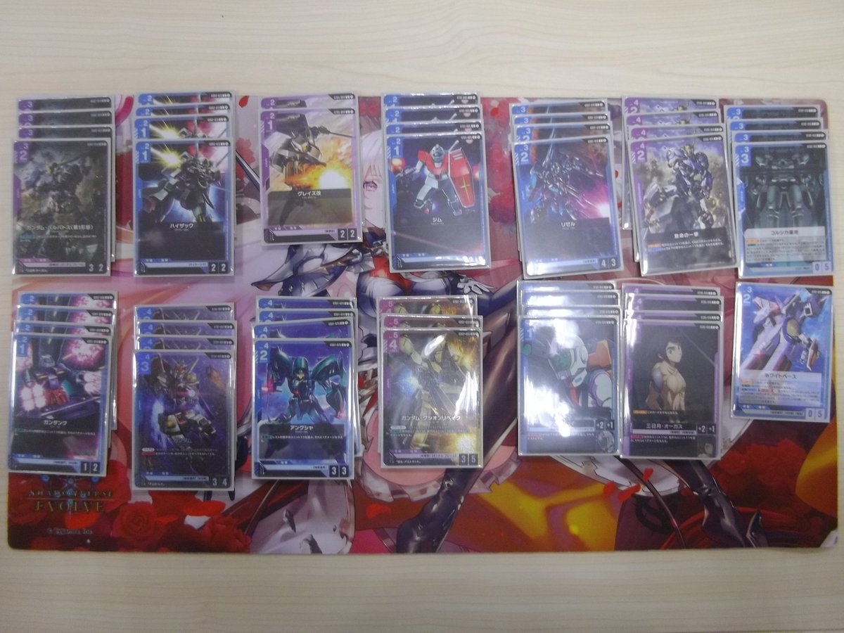 16時より開催しました「ガンダムカードゲーム ショップバトル」は6名様