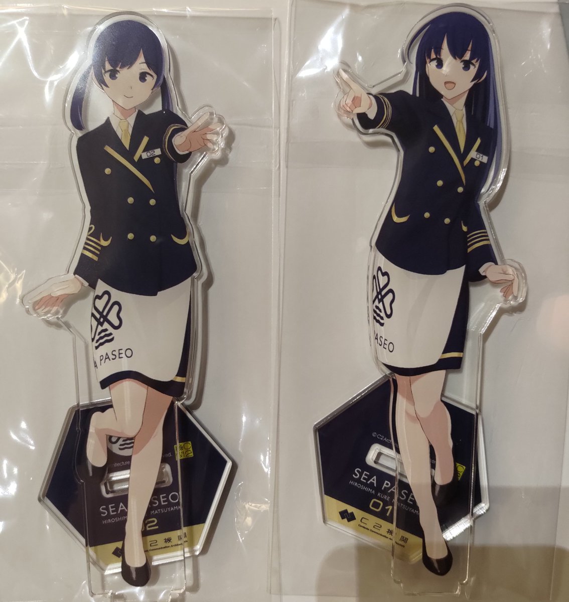 瀬戸内海汽船のシーパセオ姉妹が公式擬人化しました！！！！ #艦これ