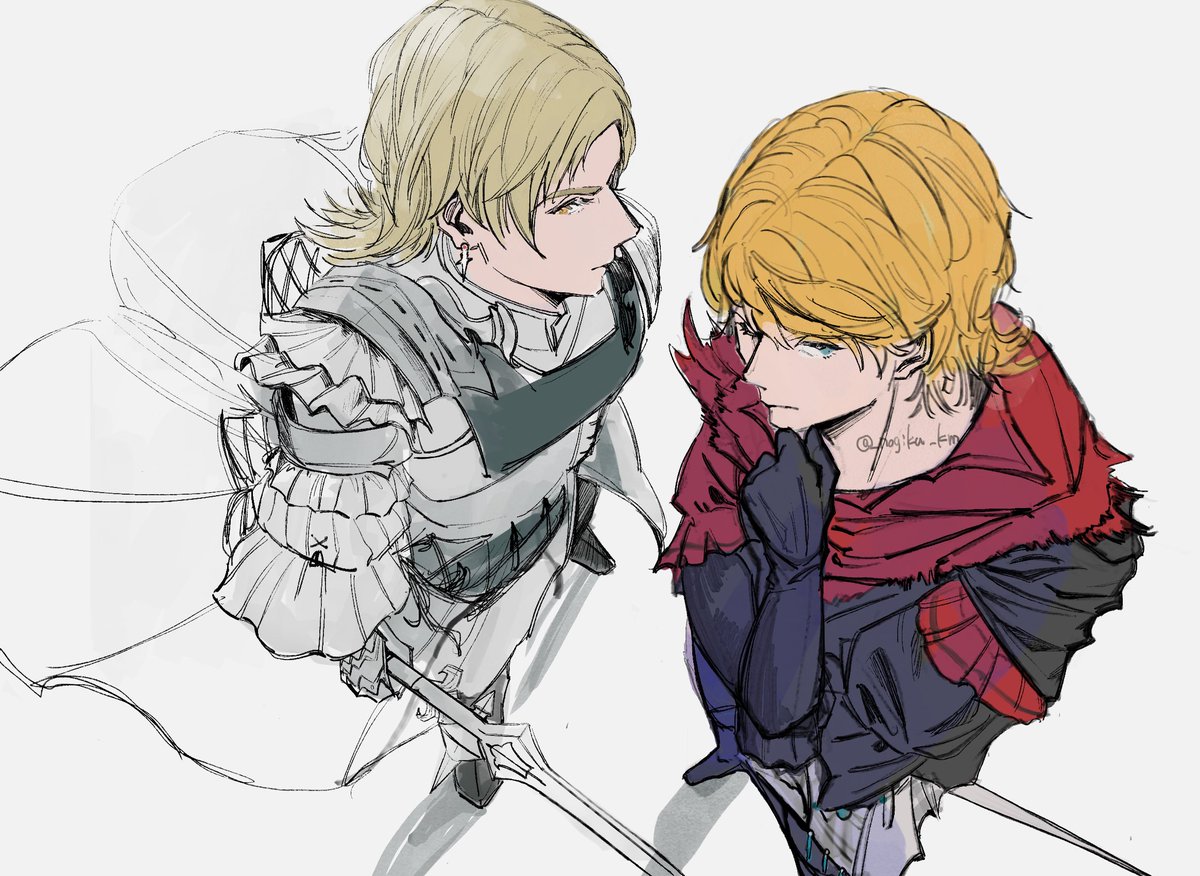 _nogiku_km's tweet image. 何年か前のやつ発掘した
ff16のジョとデ