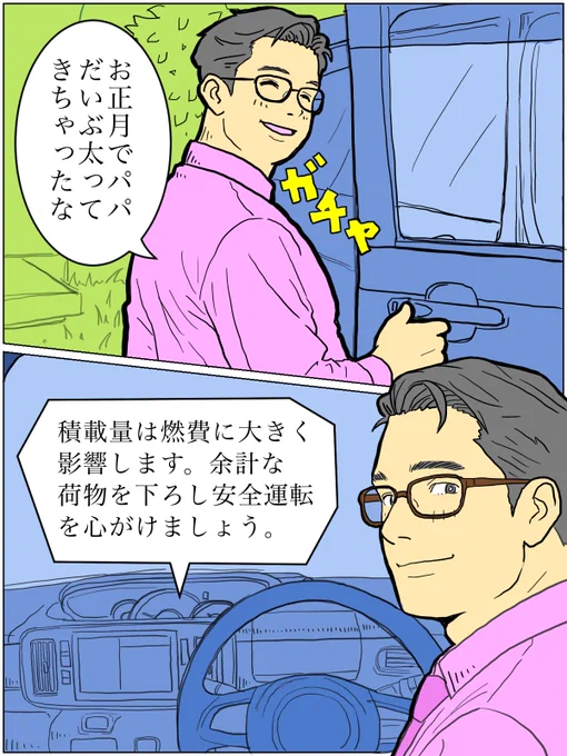 カーナビにまでいじられるパパ
#たぬいらすと 