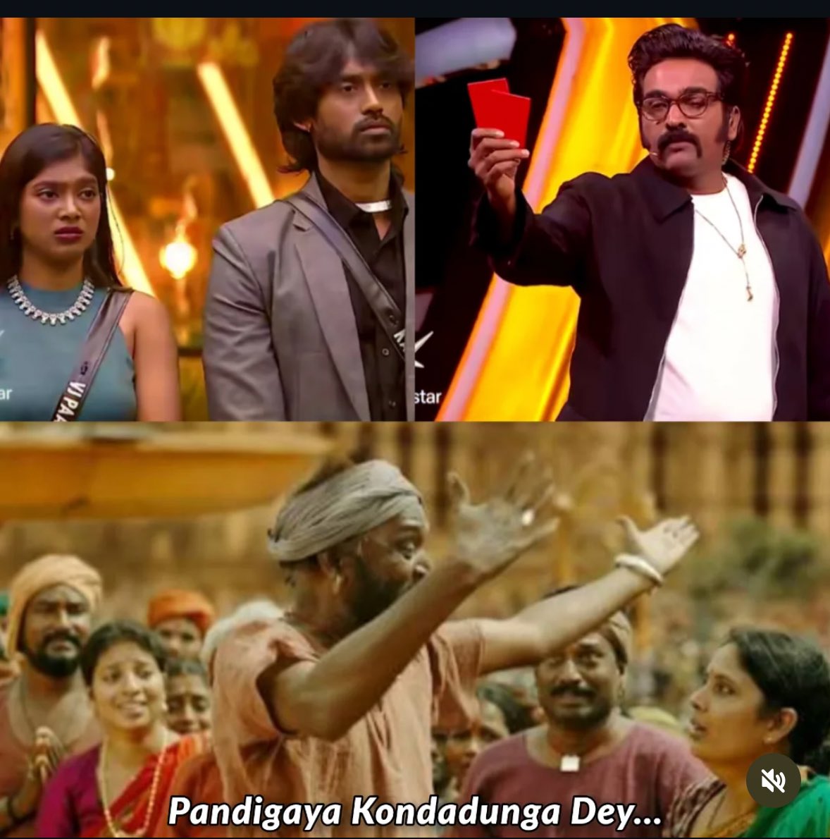 SuhailsHamdan's tweet photo. Finally red card given 🟥

Bye bye onakelavi

#BiggBossTamil9 #BiggBossTamil #BiggBoss9Tamil9
#onakelaviparu
 #kajiikamu https://t.co/wMRBWtSWKk