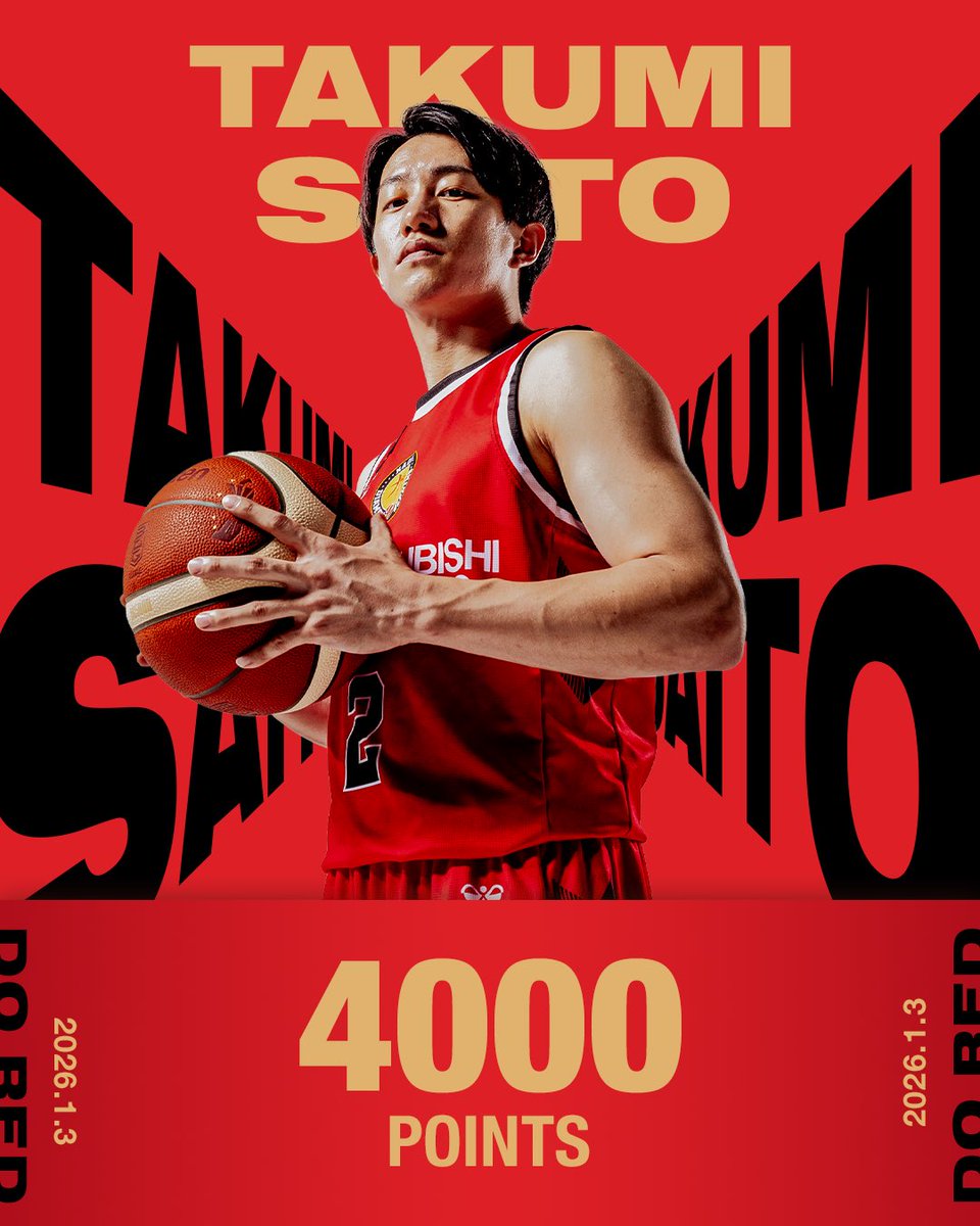 𝐂𝐎𝐍𝐆𝐑𝐀𝐓𝐒 🏆✨ #齋藤拓実 選手が本日、1/3(土)京都