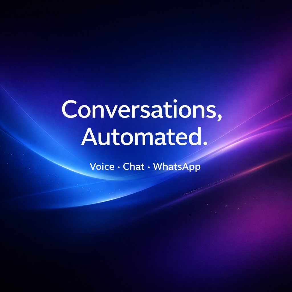 ConversAI_Labs's tweet photo. Conversations don’t need to be manual anymore.

Voice. Chat. WhatsApp.
Automated - end to end.

#VoiceAI #Automation https://t.co/xieK5l4zVE