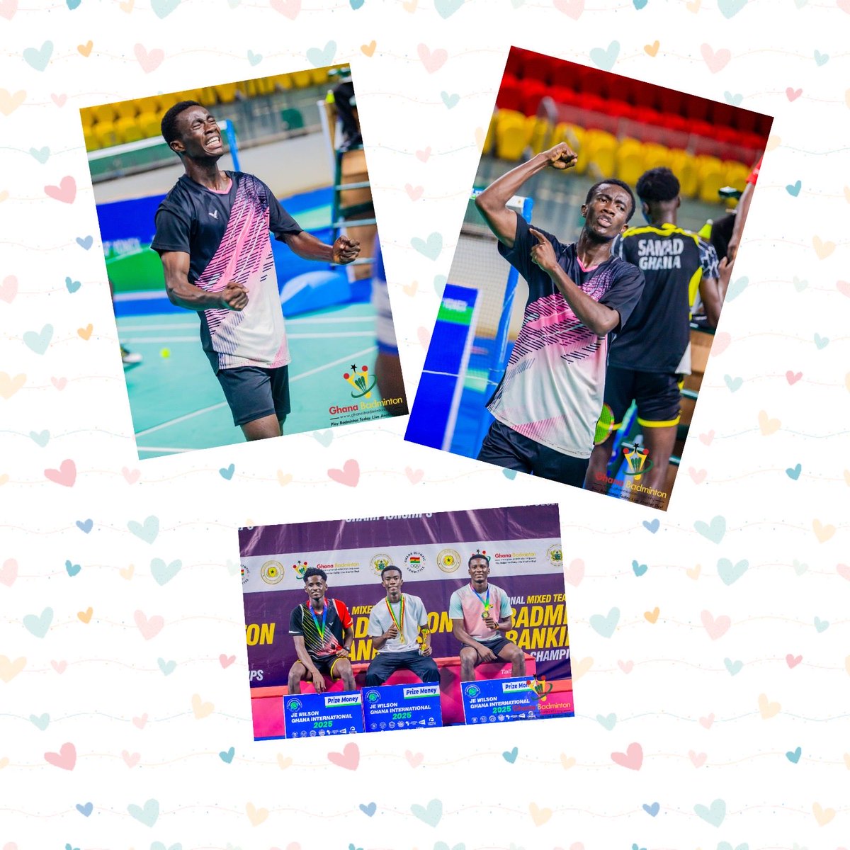 CHAMPION ALERT! 📣 Andy Amofa wins Men’s Singles, ending a three-year drought, mirroring 1989's Fred Okyne victory. A Ghanaian gem shining globally. Keep soaring, hero! #NewEra #sportsnews #badminton #Ghanasport #fypシ