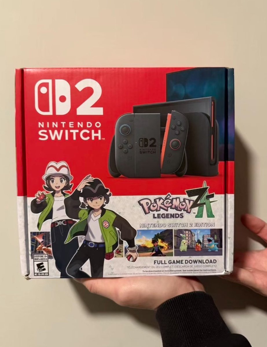 EvonneOsteopath's tweet image. 🎁🎁🎁いいね＆リポスト抽選会🎁🎁🎁
❌❌❌絶対に転売しない人へ当選❌❌❌

任天堂 Switch2『Pokémon LEGENDS Z-A』１名様
リポストタップ！！受付開始！！落選の人は優先へ！

📢応募方法：2026年1月3日～1月5日
① この投稿をいいね＆リポスト
② フォロー＆コメント
