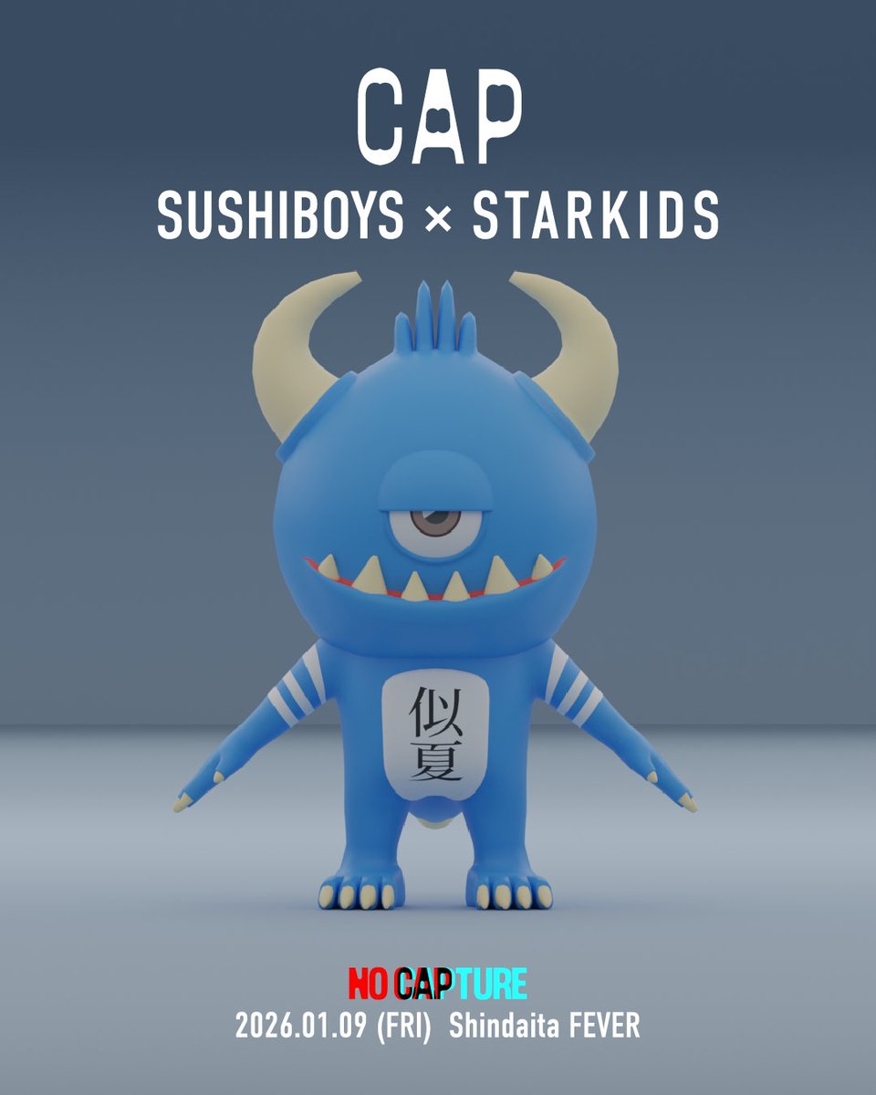 nocap_ture's tweet photo. ／
1月5日(月)23:59まで⌛️
前売チケット販売中‼📣
＼

💫🍣━━━━━
SUSHIBOYS × STARKIDS
@sushiboys350 × @starkidsjp
ツーマンライブ✨
━━━━━🍣💫

開催まで6日‼️

▼🎫ご購入はこちら
https://t.co/3anofuQFjd

🗓 2026.01.09 (FRI)
📍 新代田FEVER
🎟 ¥4,500 (TAX IN) + 1D https://t.co/npsU4tcSYj